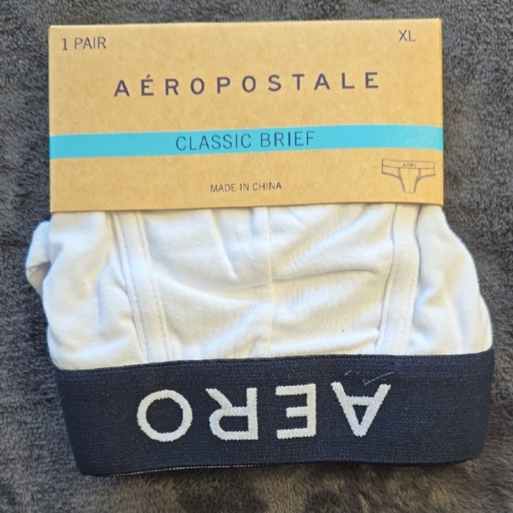 Aeropostale White Briefs Premium Comfort